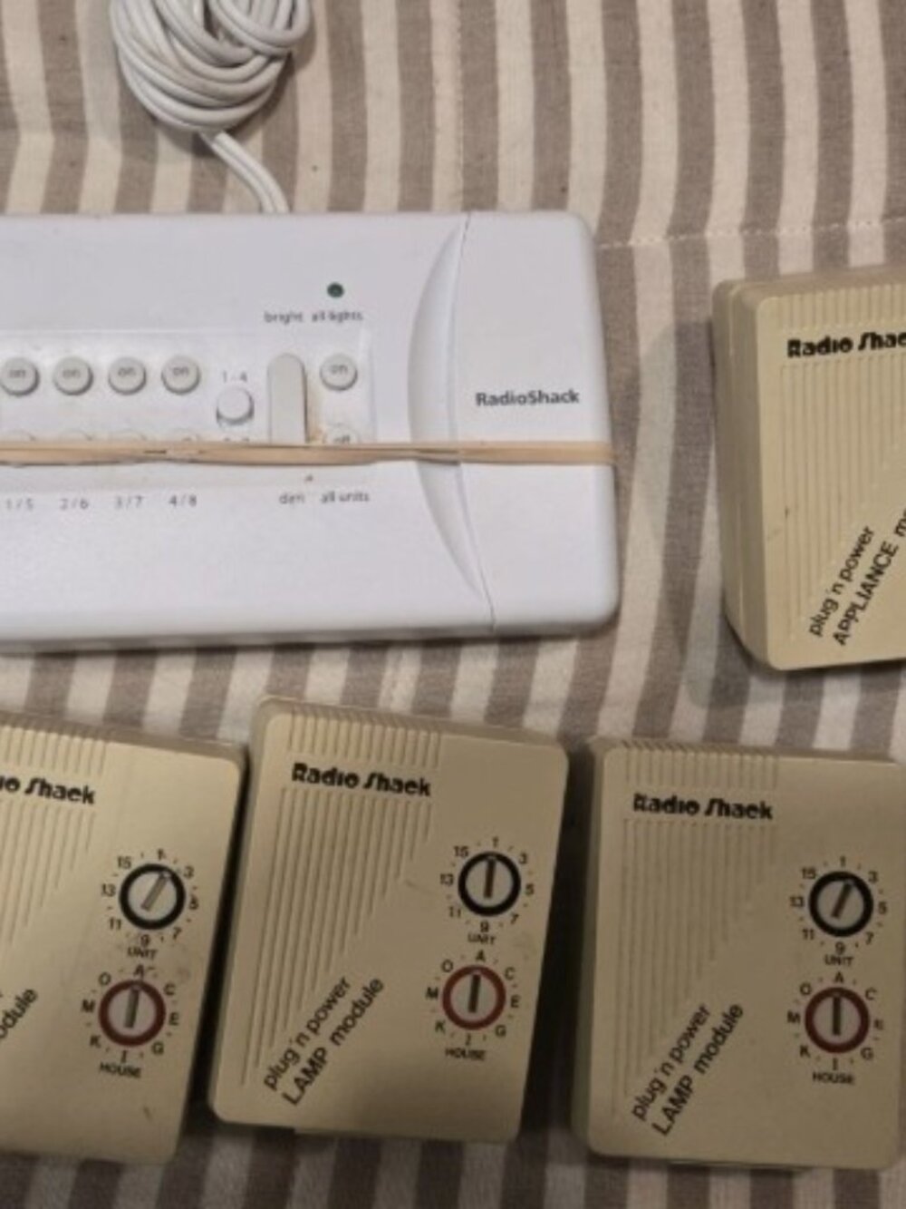 Radio Shack Home Automation Power Outlets W Contoller